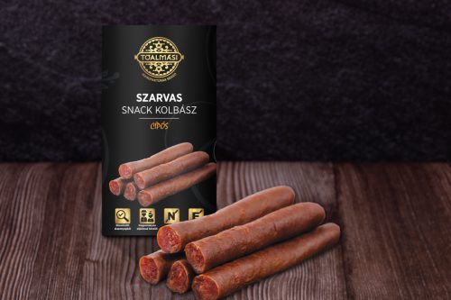 Tóalmási Csípős Szarvas Snack Kolbász 150g/csomag